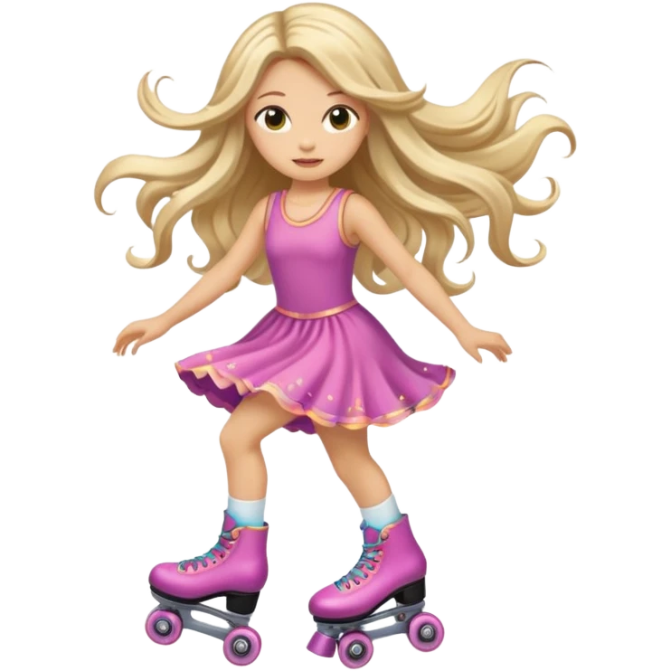 fairy on roller skates emoji