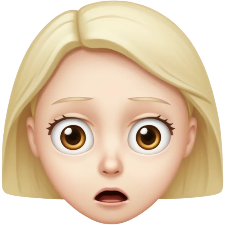 🫣 + 😱 emoji