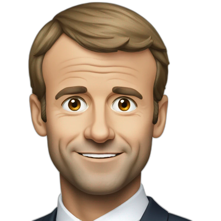 Emmanuel Macron emoji