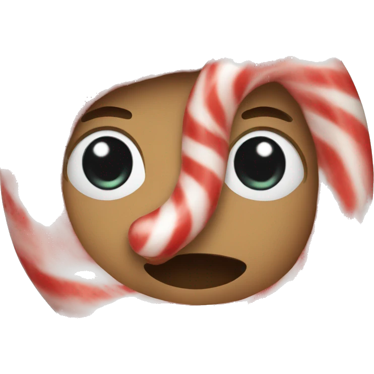 Peppermint candy emoji