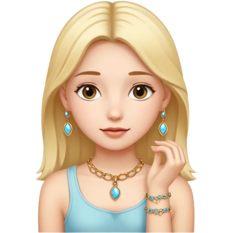 Charm Bracelet Girl emoji
