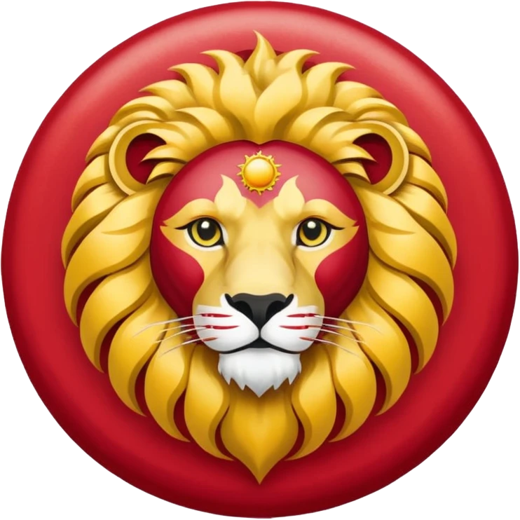 پرچم شیر و خورشید نشان ایران emoji