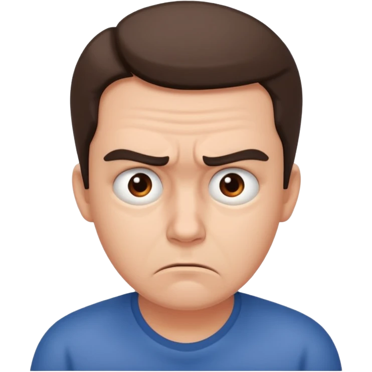 Stressed emoji