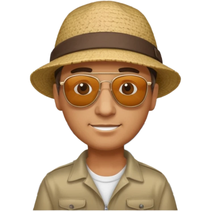 camper man emoji