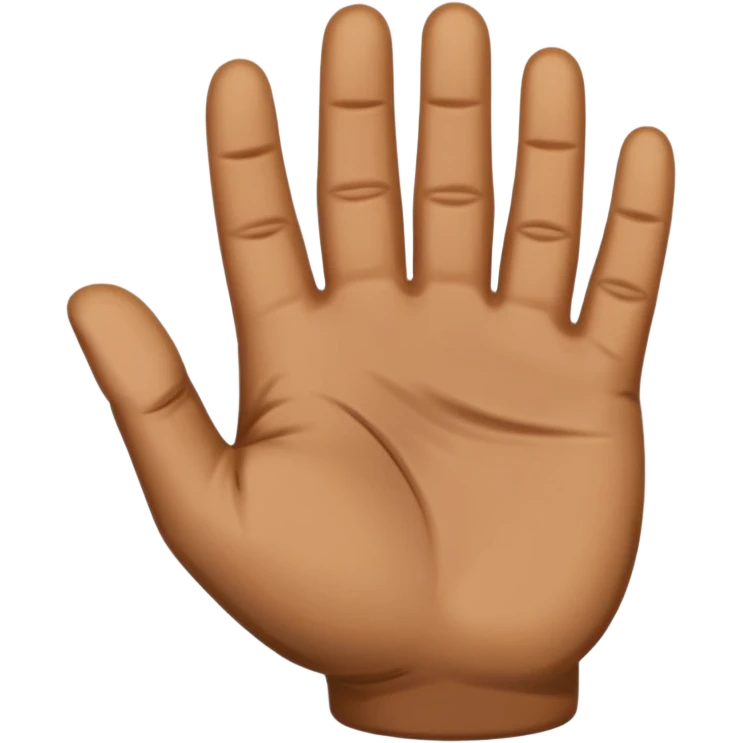West coast hand emoji