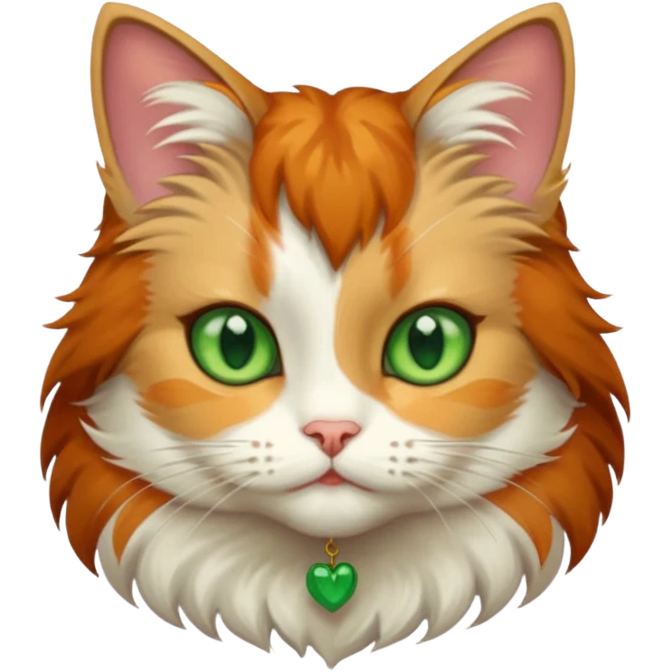Lady cat emoji