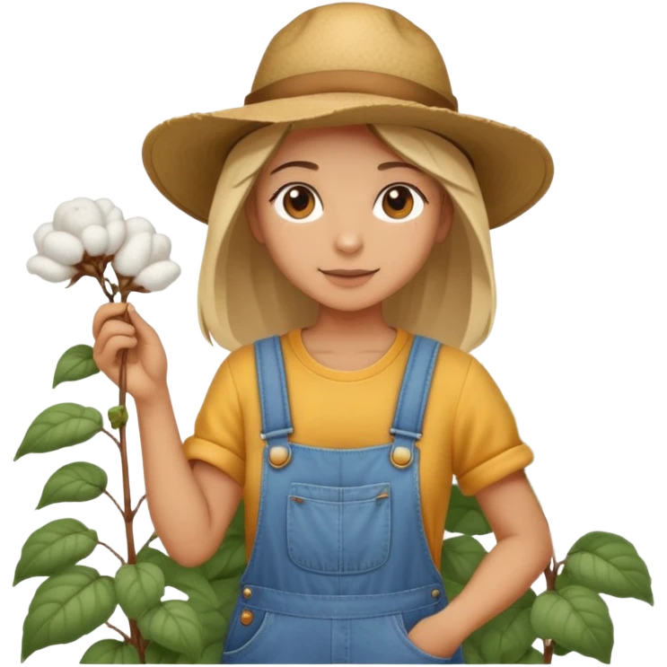 Cotton picker emoji