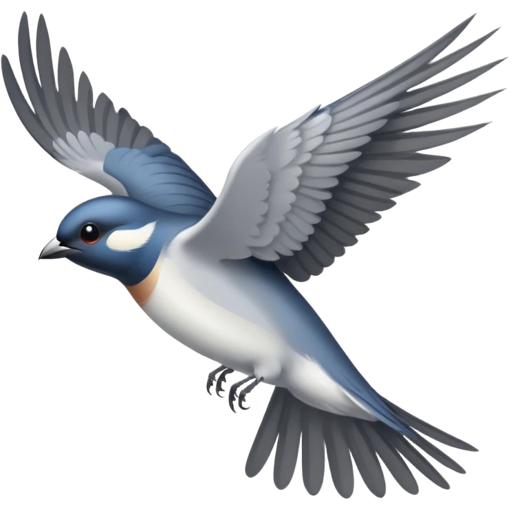 Swallow flight emoji