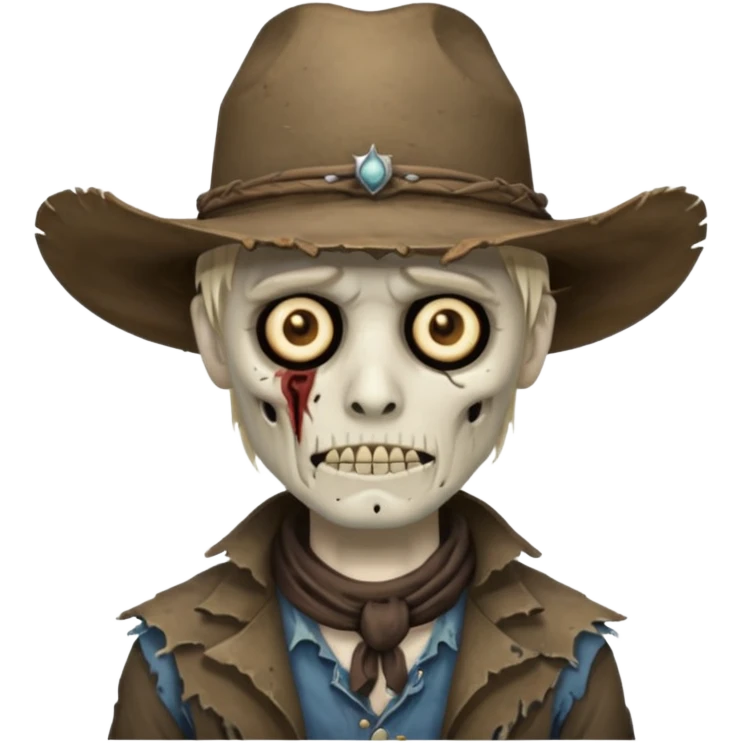 undead cowboy emoji