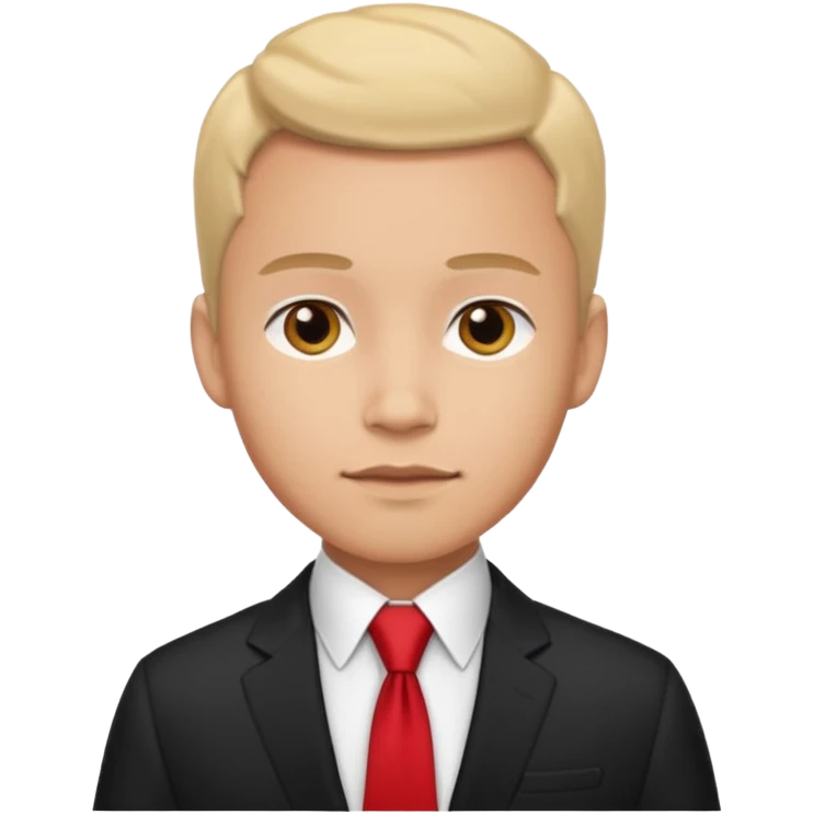 homme costume emoji