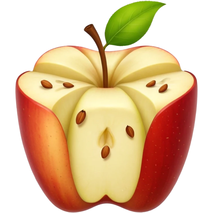 Create an Apple core emoji