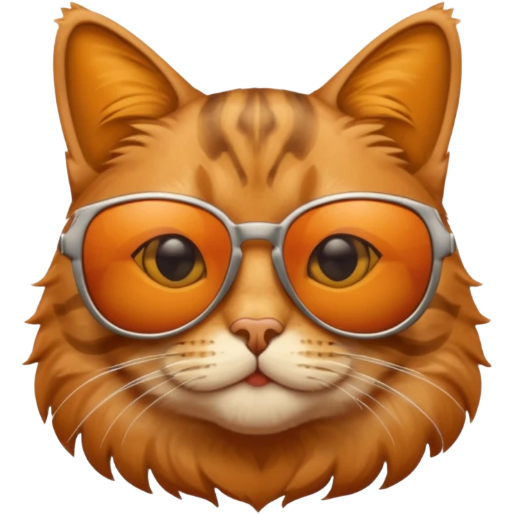 Cat wearing sunglasses emoji