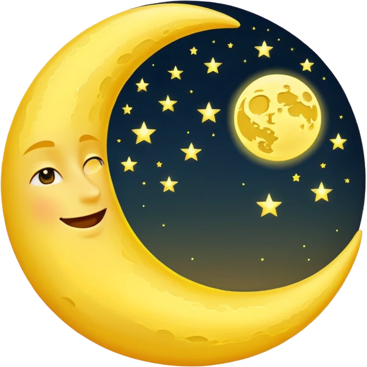 месяц emoji