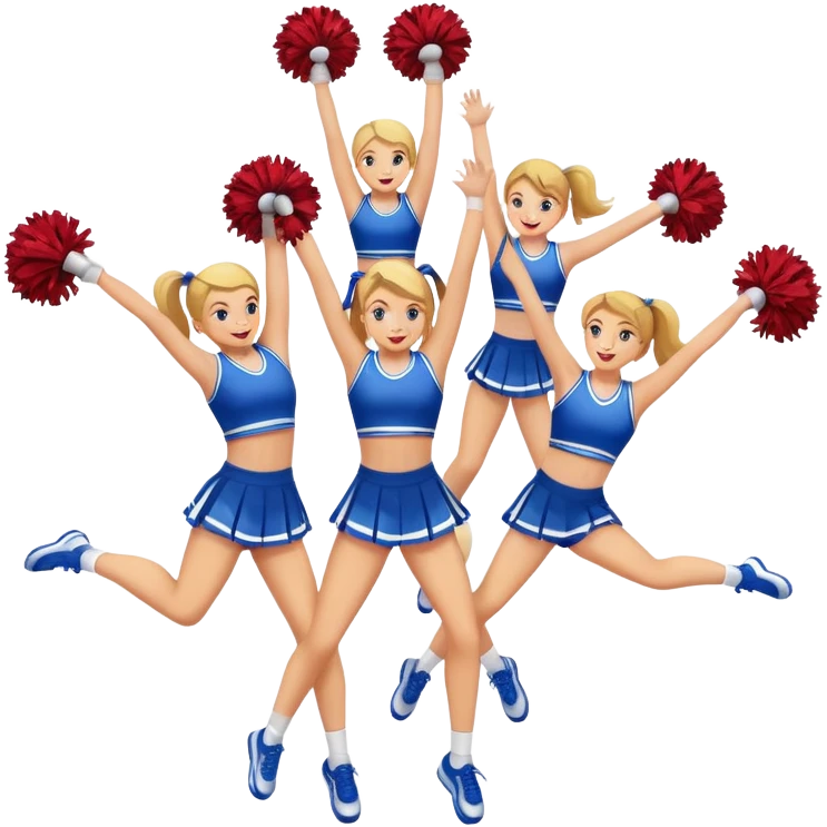 cheer stunt emoji