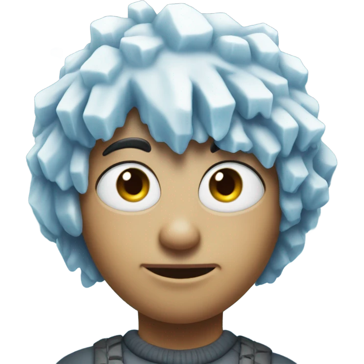 Frozen face emoji