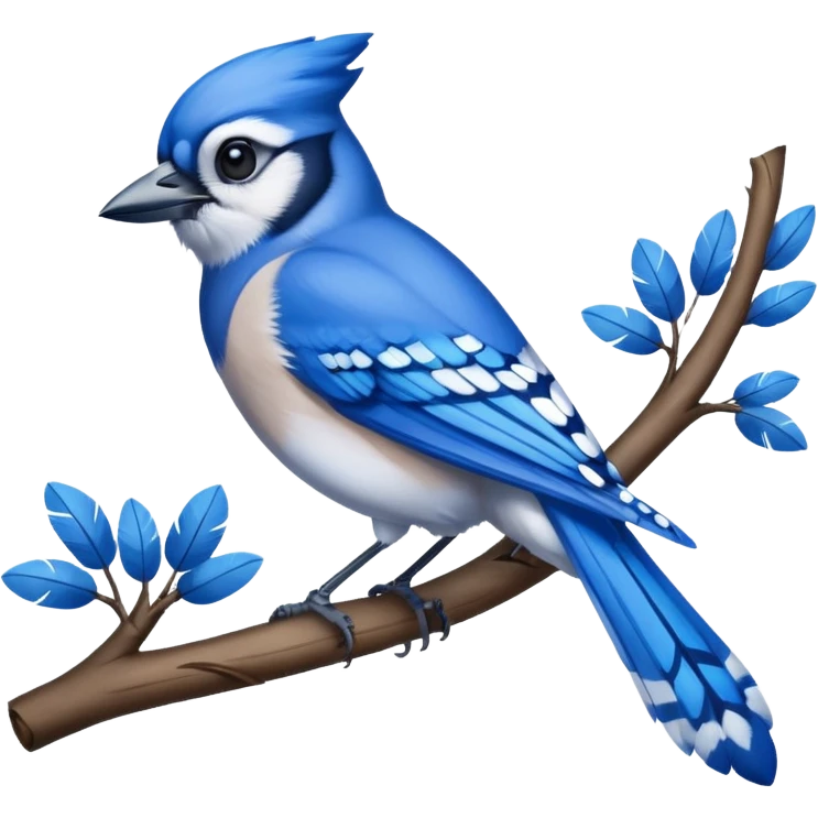 Blue jay emoji