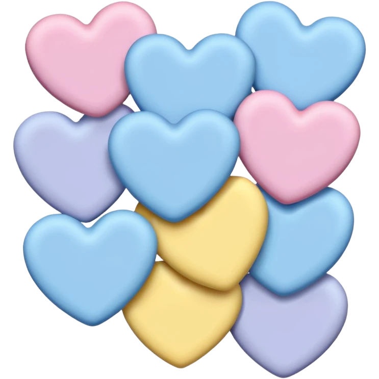 Candy hearts emoji