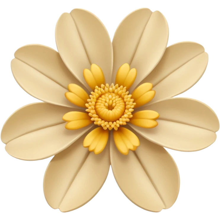 Beige Flower emoji