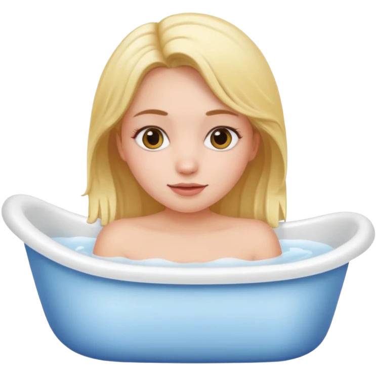 Bath girly emoji