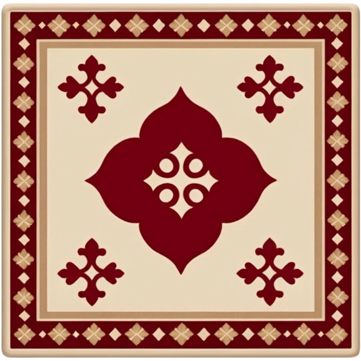 carpet with old design emoji