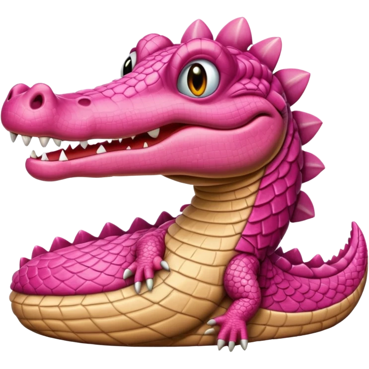 🐊🩷 emoji