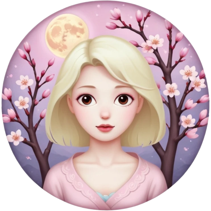 🌸🌝 emoji