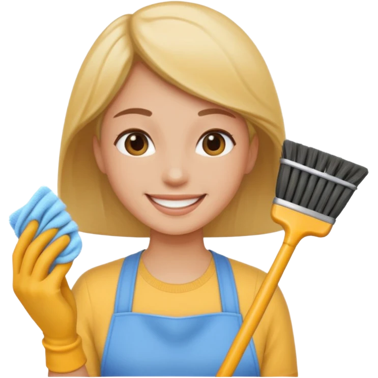 I got a lot done today cleaning up. emoji