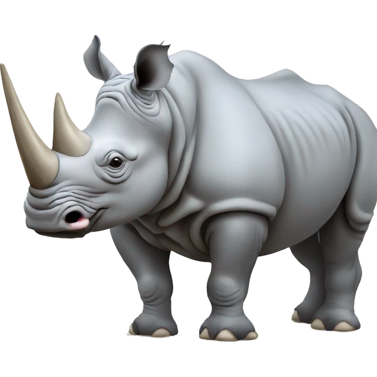 rhino using a mac emoji