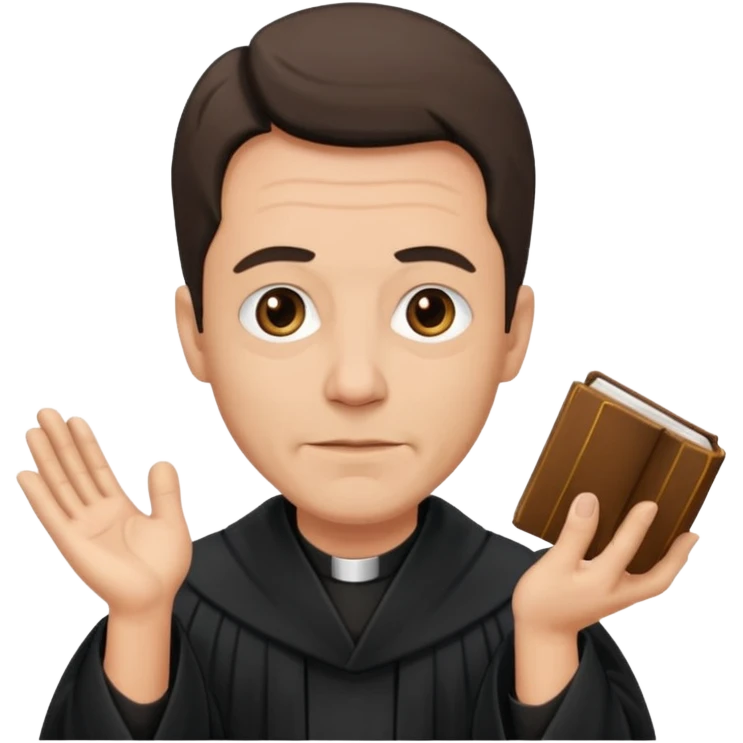 Preacher emoji