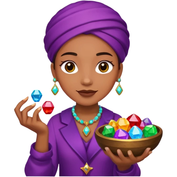 Gem seller emoji