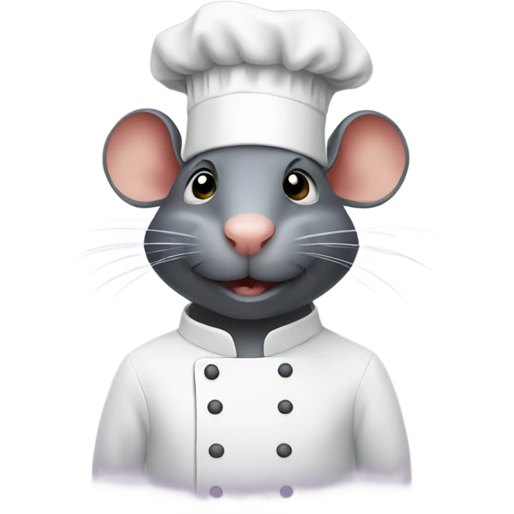 Rat with chef hat  emoji