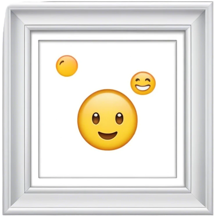 white frame emoji