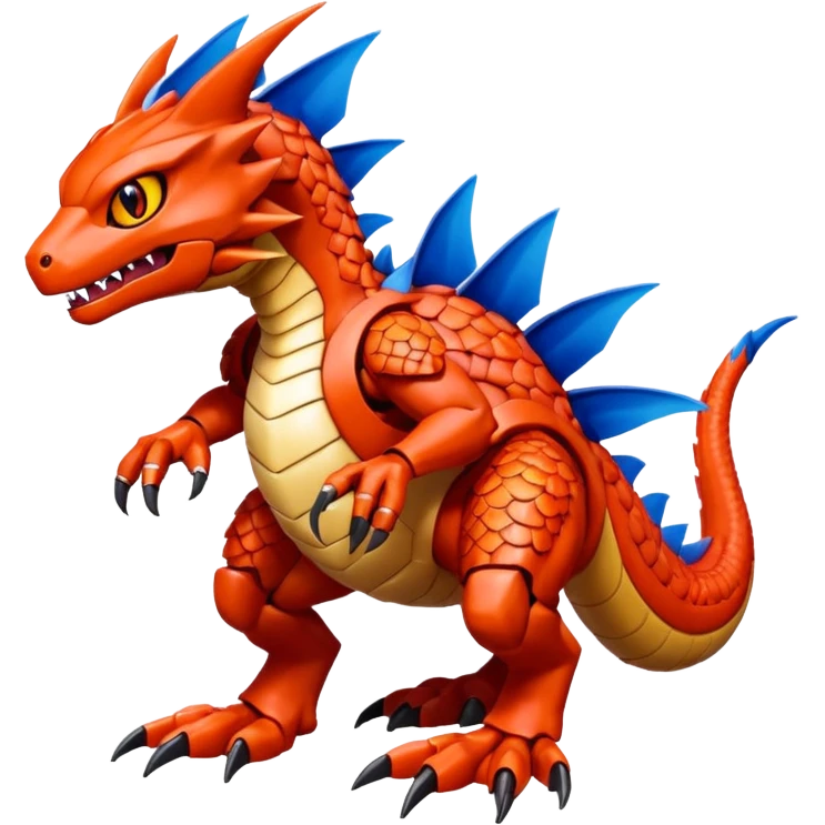 Veemon-Guilmon-Wargreymon-Protogen-Pokémon-Digimon-Fakémon-fusion-hybrid-creature emoji