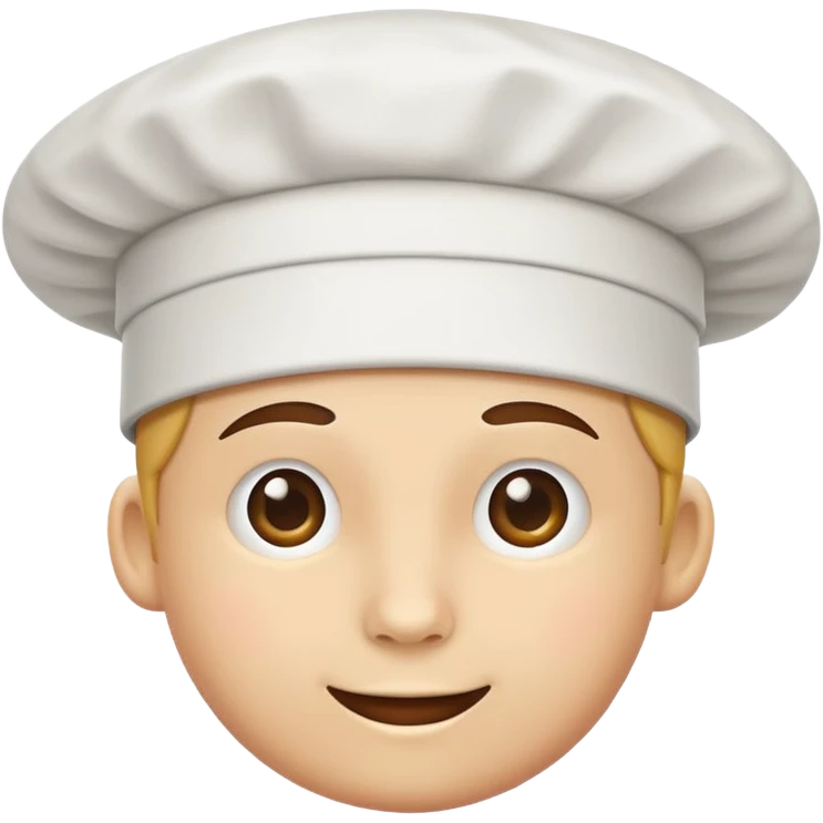 no person just a cooking hat icon emoji