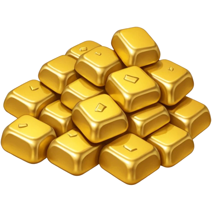 Gold nuggets emoji