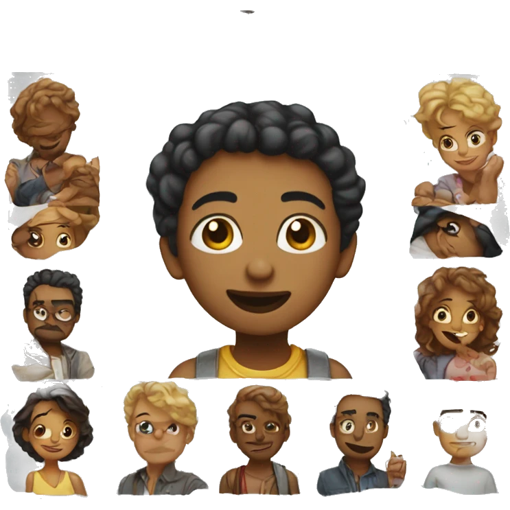 🤗😘 emoji