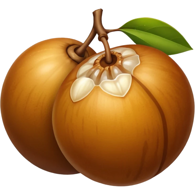 Longan emoji