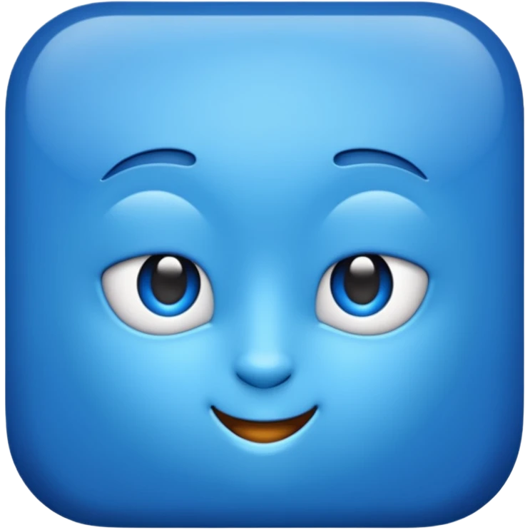 Blue check emoji