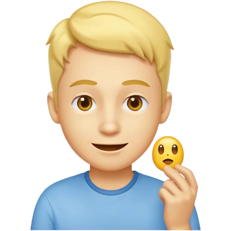 whistling innocent yellow smiley emoji