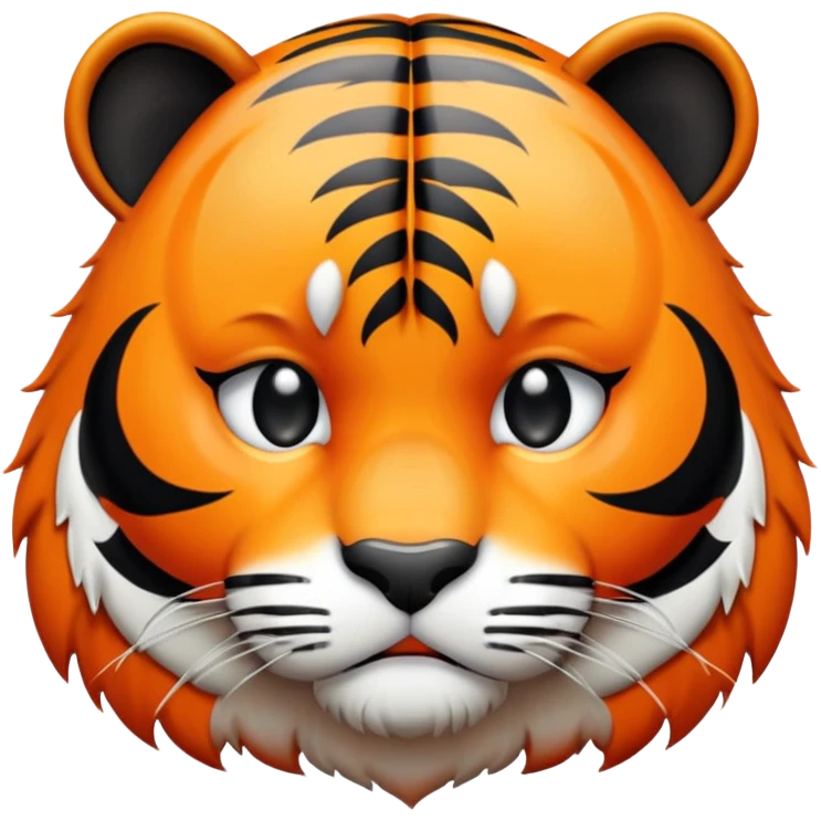 sad crying tiger emoji