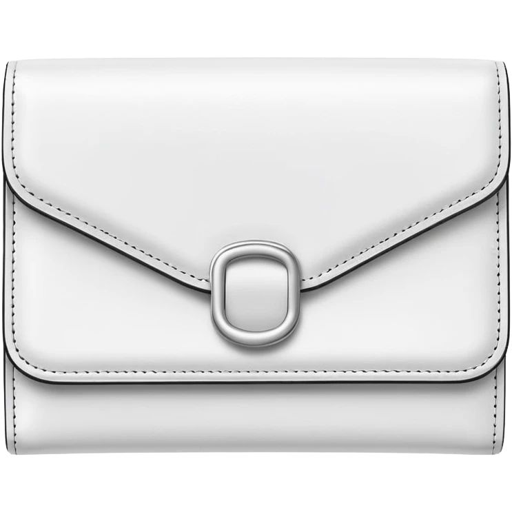 white wallet emoji