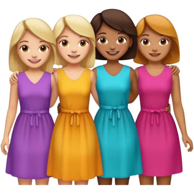 Amigas emoji