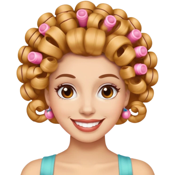 Бигуди emoji
