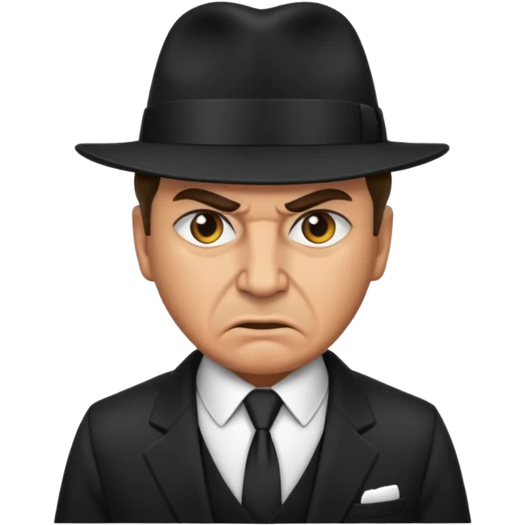mafia leader angry emoji