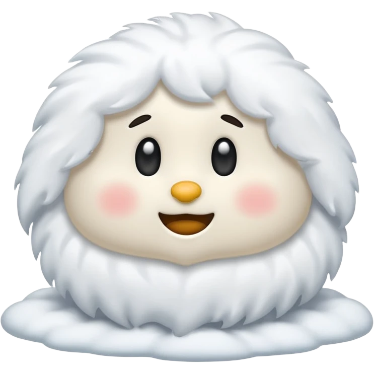 Snow emoji