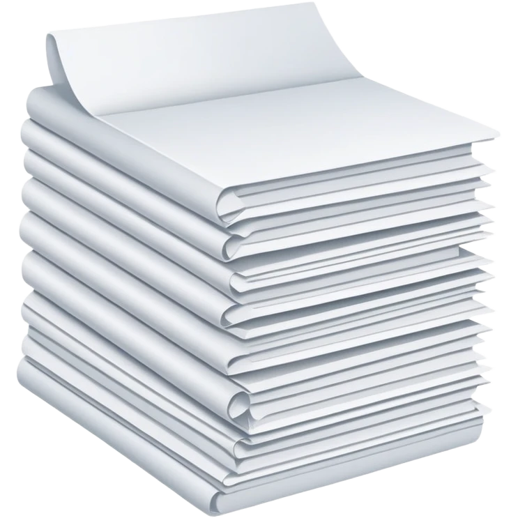 small stack of papers emoji