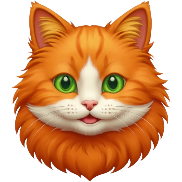 Happy cat emoji