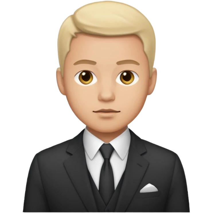 homme costume emoji