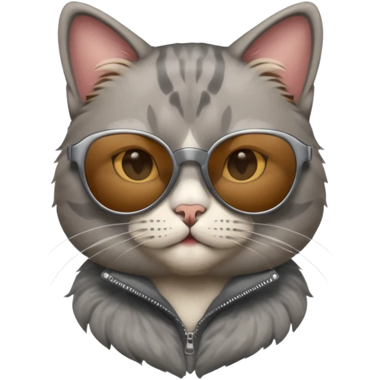 Cat wearing sunglasses emoji