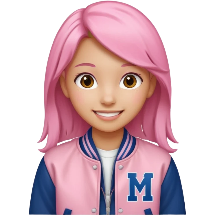 Pink highschool emoji